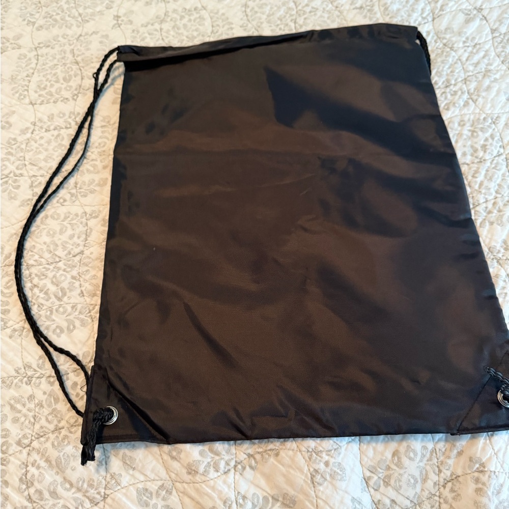 Black Drawstring Bag - Picture 2 of 2